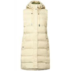 Street One Long vest with Teflon - beige (13654)