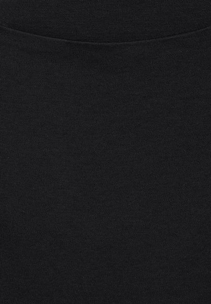 Street One Shirt mit U-Boot Ausschnitt - schwarz (10001)