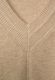Street One Pullover mit V-Ausschnitt - beige (14131)