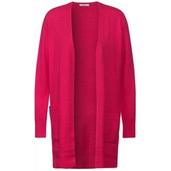 Cecil Long Open Cardigan - pink (24070)