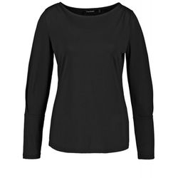 Taifun Soft long sleeve shirt - black (01100)