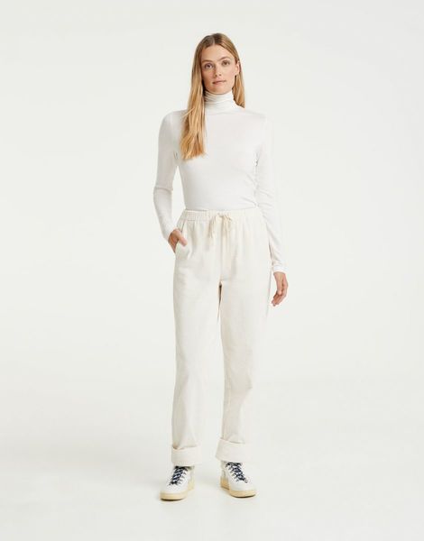 Opus Turtleneck sweater - Sariette - white (1004)