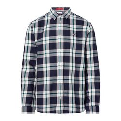 Tommy Jeans Essential Check Shirt - blue (C87)