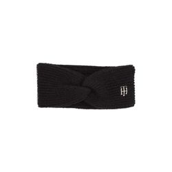 Tommy Hilfiger Rib-Knit TH Monogram Headband - black (BDS)