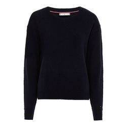 Tommy Hilfiger Relaxed Fit Wollpullover - blau (DW5)