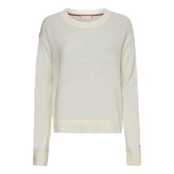 Tommy Hilfiger Relaxed Fit Wollpullover - weiß (YBL)