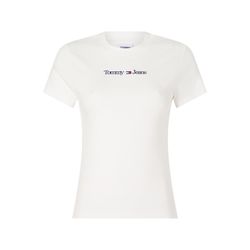Tommy Jeans T-shirt à logo - blanc (YBL)