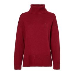 Tommy Hilfiger Oversized Turtleneck Jumper - red (XJS)
