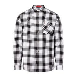 Tommy Jeans Checked flannel shirt - white (YBR)