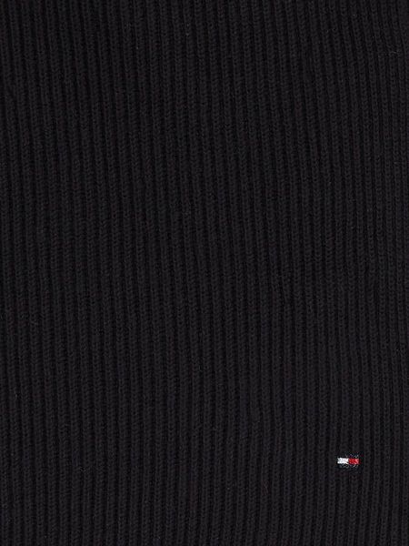 Tommy Hilfiger Knitted scarf essential - black (BDS)