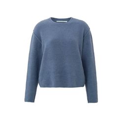 Yaya Cropped sweater - blue (73912)