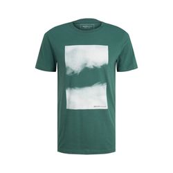 Tom Tailor Denim Shirt mit Print - grün (30024)