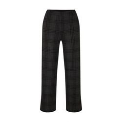 Tom Tailor Pants checked straight - gray (30824)