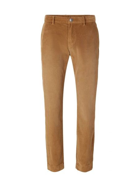 Tom Tailor Travis Regular Fit : Pantalon en velours côtelé - brun (15078)