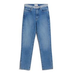 Armedangels Slim Fit High Waist Jeans - Lejaa - blue (2197)