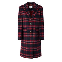 Pepe Jeans London Checked coat - Aileen - red/blue (0AA)