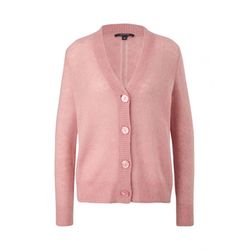 comma Cardigan with ajour pattern - pink (2154)