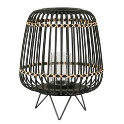 SEMA Design Lanterne en bambou  - noir (Noir)