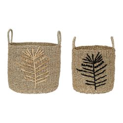 SEMA Design Set of 2 baskets - brown (00)