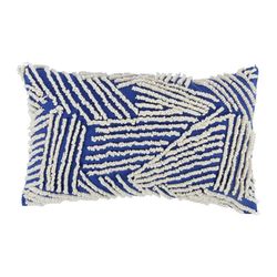 SEMA Design Cushion cover - blue/beige (Bleu)