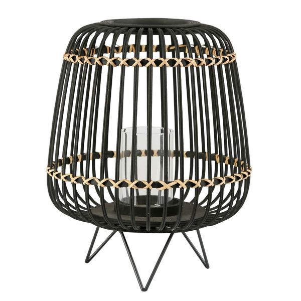 SEMA Design Bamboo lantern  - black (Noir)