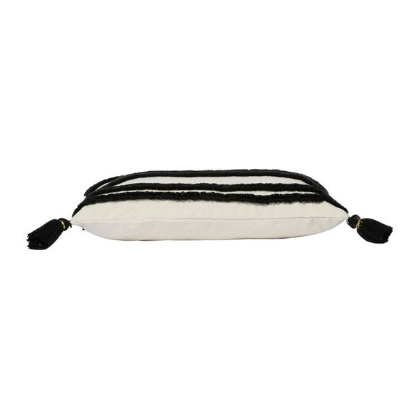 SEMA Design Cushion cover - white/black (Blc-nr)
