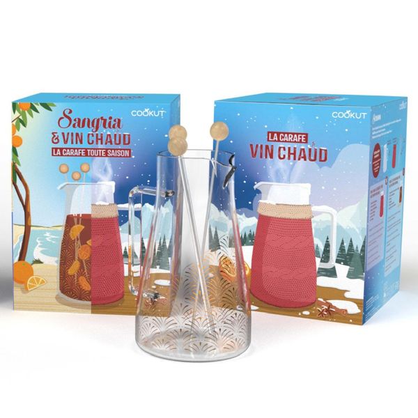 Cookut Sangria and mulled wine carafe  - white (00)