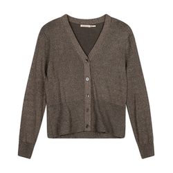 Esqualo Cardigan with shimmer effect - green (317)