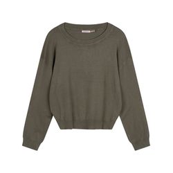 Esqualo Basic boxy sweater  - green (317)