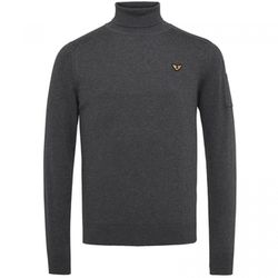 PME Legend Turtleneck cotton elite knit - gray (996)