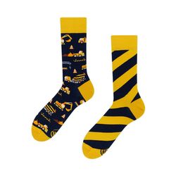 Many Mornings Socks - The Builder - yellow (00)