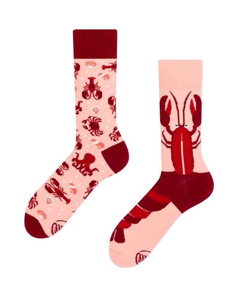 Many Mornings Socks - Oh Crab! - pink (00)