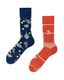 Many Mornings Socks - Grand Slam - orange/blue (00)