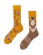 Many Mornings Socks - The Meerkat - yellow/brown (00)