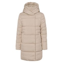 Zero Quilted coat with hood - beige (7400)