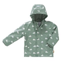 Fresk Rain jacket - unisex - green (05)