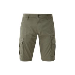 s.Oliver Red Label Relaxed : bermuda avec poches cargo - vert (7815)