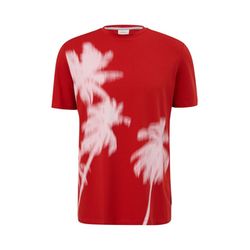 s.Oliver Red Label T-shirt with graphic print - red (30F1)