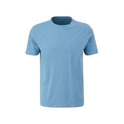 Q/S designed by T-Shirt aus Leinenmix - blau (5196)