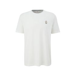 s.Oliver Red Label T-shirt en coton mélangé  - blanc (01W2)