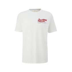 s.Oliver Red Label Cotton mix t shirt  - white (01D2)