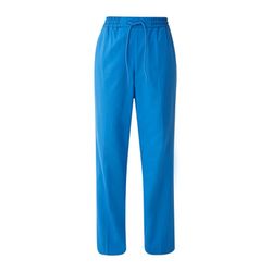 s.Oliver Red Label Loose : pantalon avec ceinture élastique - bleu (5520)
