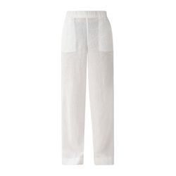 s.Oliver Red Label Loose : Jogpants en lin   - blanc (0100)