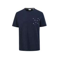s.Oliver Red Label T-Shirt aus Baumwolle - blau (59A1)