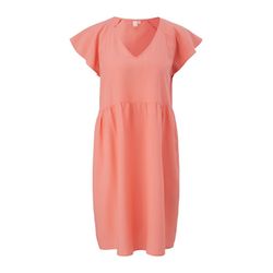 Q/S designed by Short viscose dress  - pink (4281)