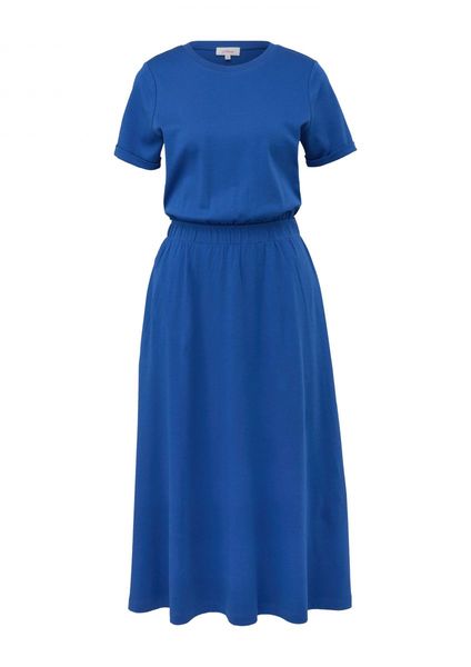 s.Oliver Red Label Dress with open back - blue (5602)