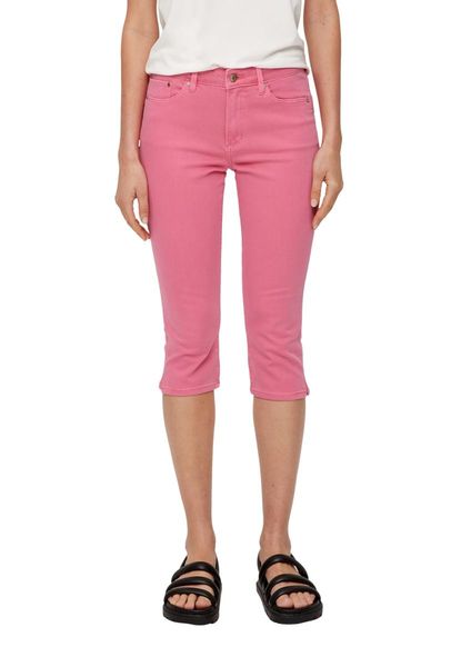 s.Oliver Red Label Slim: jeans with wash  - pink (44Z8)