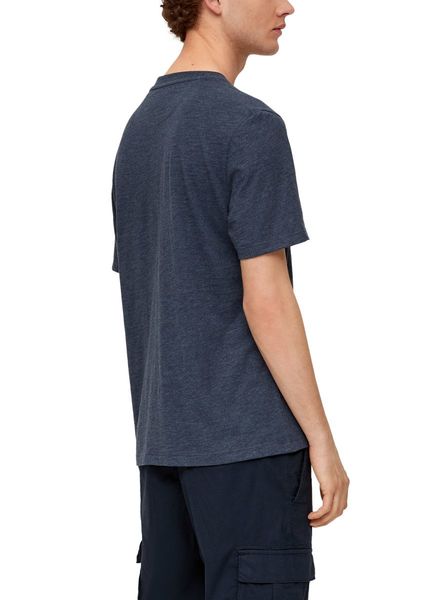 s.Oliver Red Label T-shirt avec impression sur le devant - bleu (59W2)