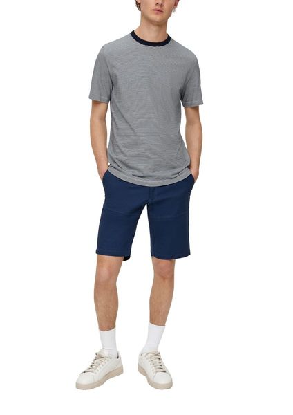 s.Oliver Red Label T-shirt à rayures en modal mix   - bleu (59G4)