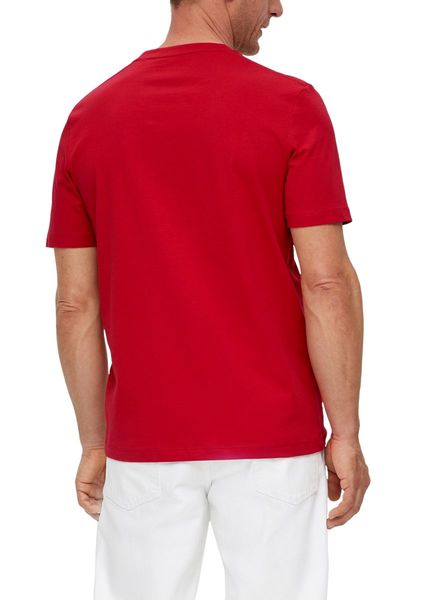 s.Oliver Red Label T-shirt with front print - red (30D2)